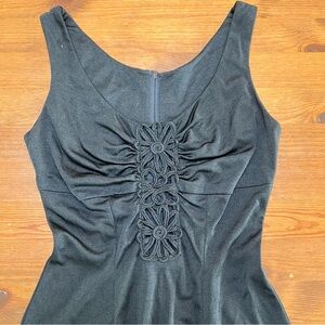 Elegant Black Sweetheart Maxi Dress for Weddings